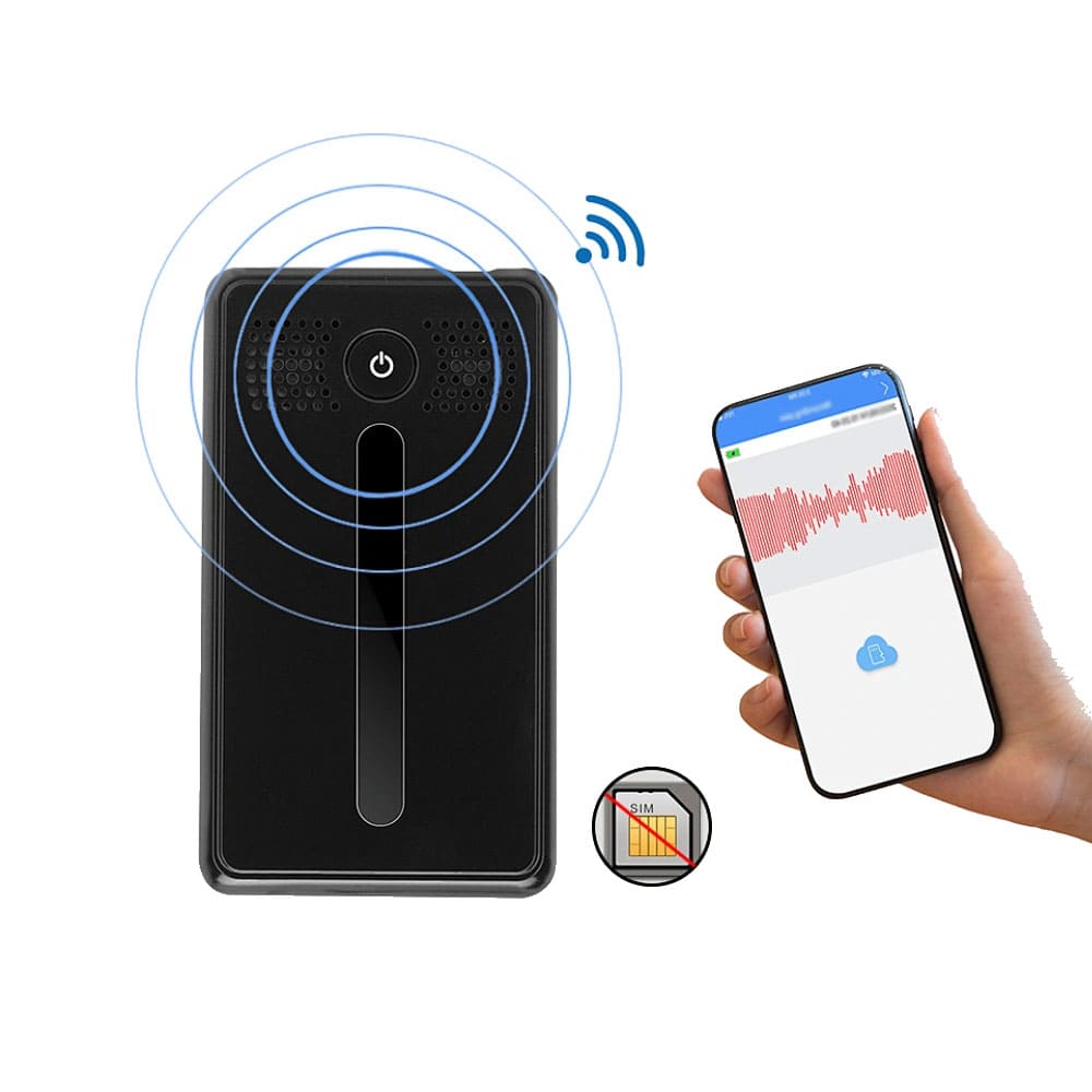 Wi-Fi Voice Recorder with Live Remote Access