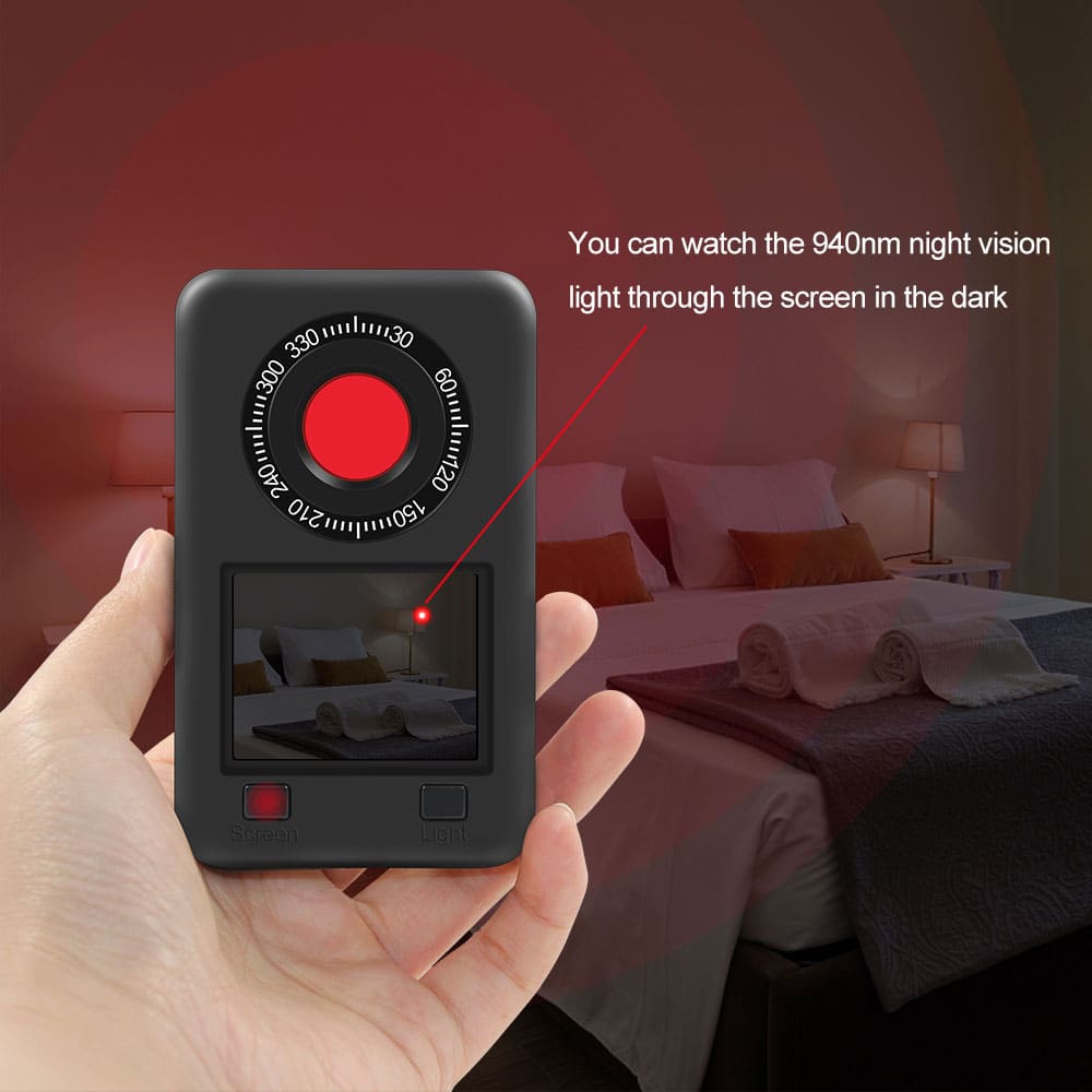 Wi-Fi Button & Screw Night Vision Camera  Professional Wearable Portable  Surveillance - SSS Corp.